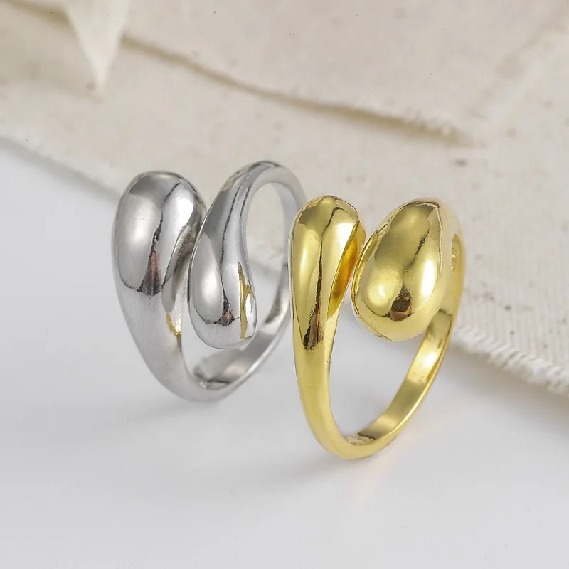 RFJEWEL Wholesale 2021 New arrivals Jewelry waterdrop shape simple open ring for women ladies jewelry set S925 ring hot sale
RFJEWEL Wholesale 2021 New arrivals Jewelry waterdrop shape simple open ring for women ladies jewelry set S925 ring hot sale