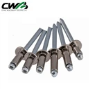 Stainless Steel Blind Rivet Open Type Domed Head Aluminium Blind Pop Rivets DIN7337