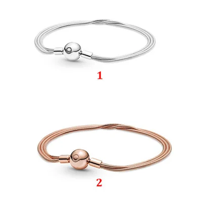 S925 Sterling Silver New Multiple Snake Bone Chain Bracelet DIY Jewelry Accessories Ladies Wedding Gift
S925 Sterling Silver New Multiple Snake Bone Chain Bracelet DIY Jewelry Accessories Ladies Wedding Gift