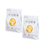 ZERO Cylinder Charge Custom Printing 100g Resealable Snack Coffee Beans Packaging Bag with zipper