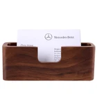 Logo Customization Wallet Wood Card Holder New Fashion ID Credit Card Holder Wood Wallet Business Card Case