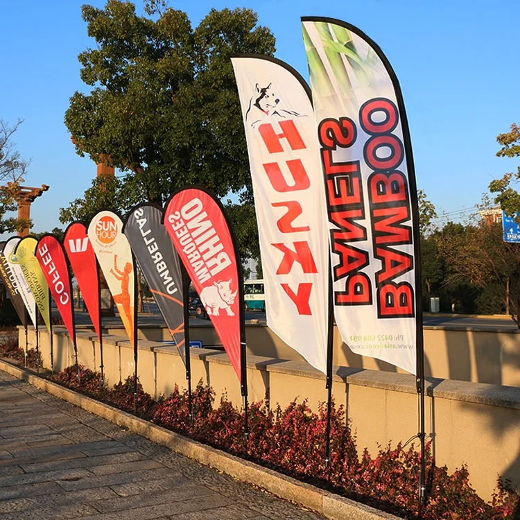 Download Polyester Feather Flag Promotional Usage Advertising Exhibition Event Outdoor Flying Beach Flag Banner Stand Teardrop Flag View Feather Flag Flying Style Banner Stand Outdoor Banner Tongjie Feather Flag Product Details From PSD Mockup Templates