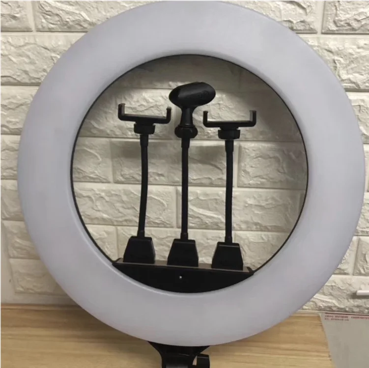 ZB-F488 Live fill light 55cm/22inch LED Selfie Ring Light Dimmable LED Ring Lamp Photo Video Camera For Live YouTube, Black
ZB-F488 Live fill light 55cm/22inch LED Selfie Ring Light Dimmable LED Ring Lamp Photo Video Camera For Live YouTube, Black