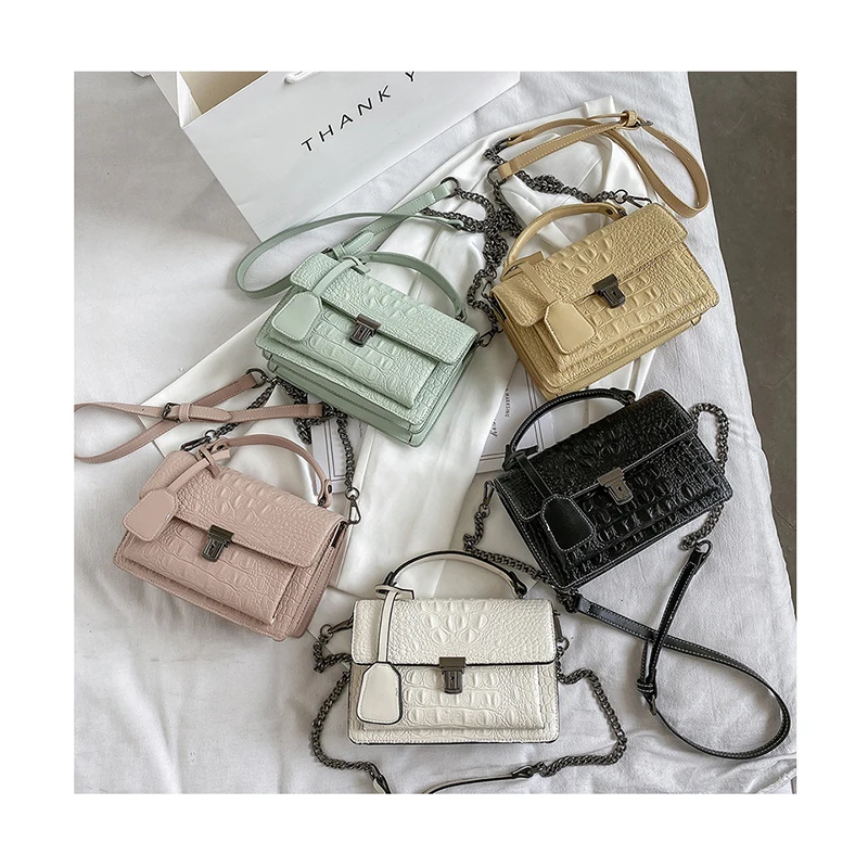 Solid Color Designer Luxury Top-Handle Tote Women Alligator High Quality Leather Handbag Girl Brand Shoulder Messenger Bags
Solid Color Designer Luxury Top-Handle Tote Women Alligator High Quality Leather Handbag Girl Brand Shoulder Messenger Bags
