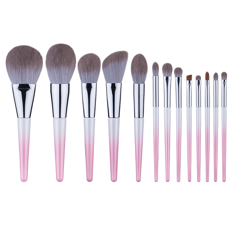 13Pcs Pink Gradient Makeup Brush Set
13Pcs Pink Gradient Makeup Brush Set