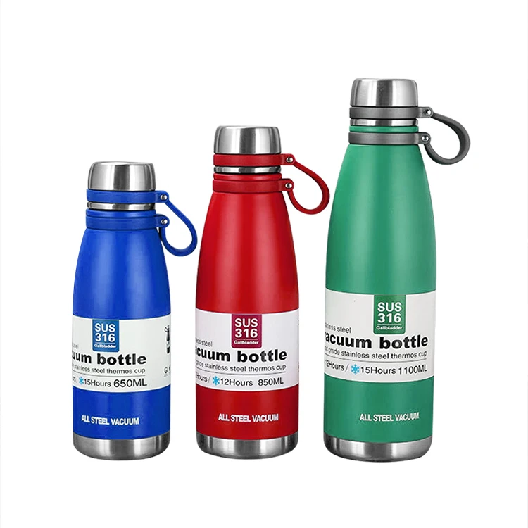 Double Wall Thermos Vacuum Flask Insulated Outdoor Sports Cola Shaped Stainless Steel Water Bottles with Custom Logo
Double Wall Thermos Vacuum Flask Insulated Outdoor Sports Cola Shaped Stainless Steel Water Bottles with Custom Logo