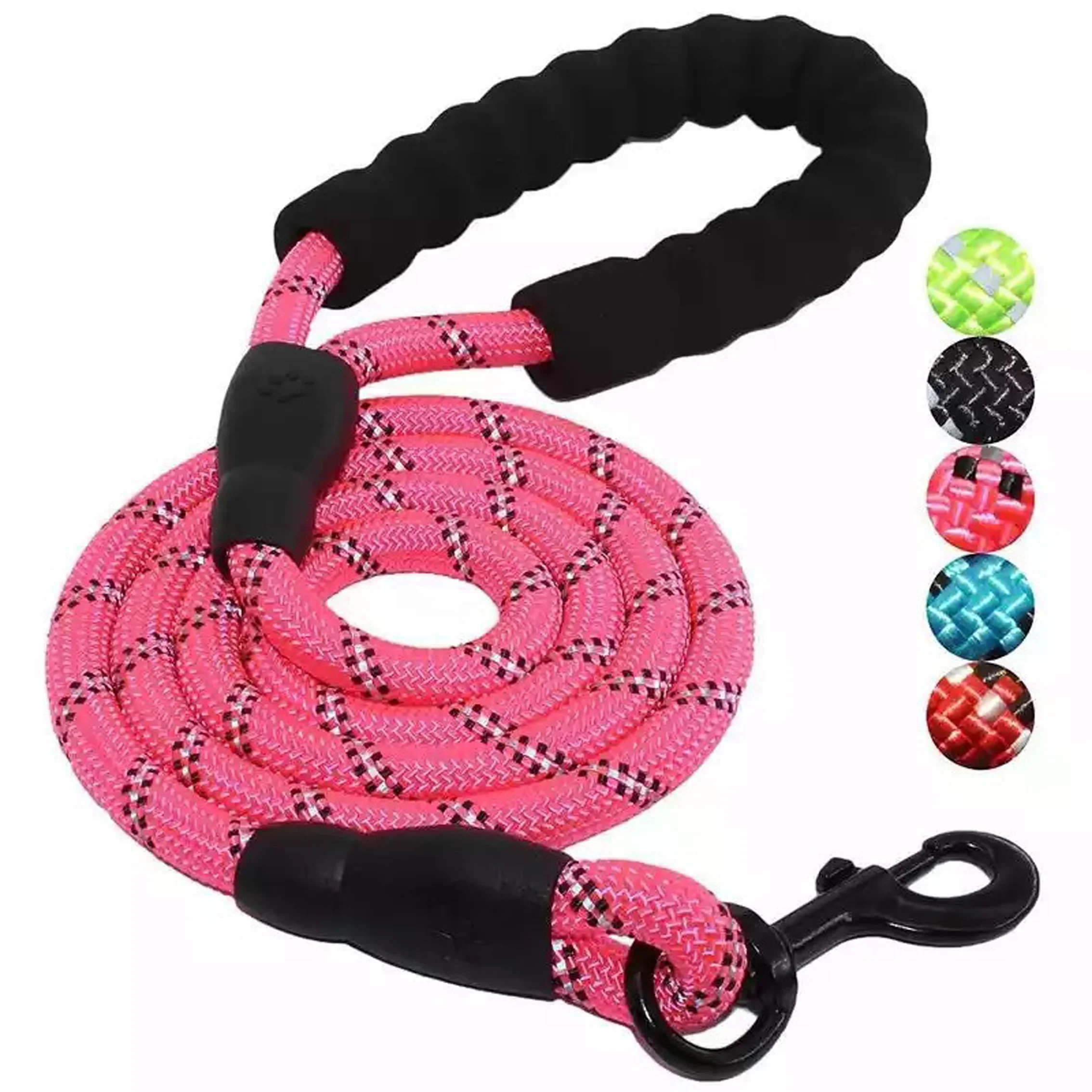 Dog accessories decorative dog cllars leashes reflective customized Nylon climbing rope Pet dog leash, Black, blue, red, pink, green, purple, orange
Dog accessories decorative dog cllars leashes reflective customized Nylon climbing rope Pet dog leash, Black, blue, red, pink, green, purple, orange