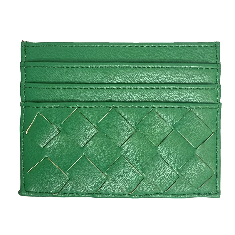 2022 Fashion Handmade Card Holder Woven Mini Wallets Women Men Slim Card Holder Purse Pocket Wallet
2022 Fashion Handmade Card Holder Woven Mini Wallets Women Men Slim Card Holder Purse Pocket Wallet