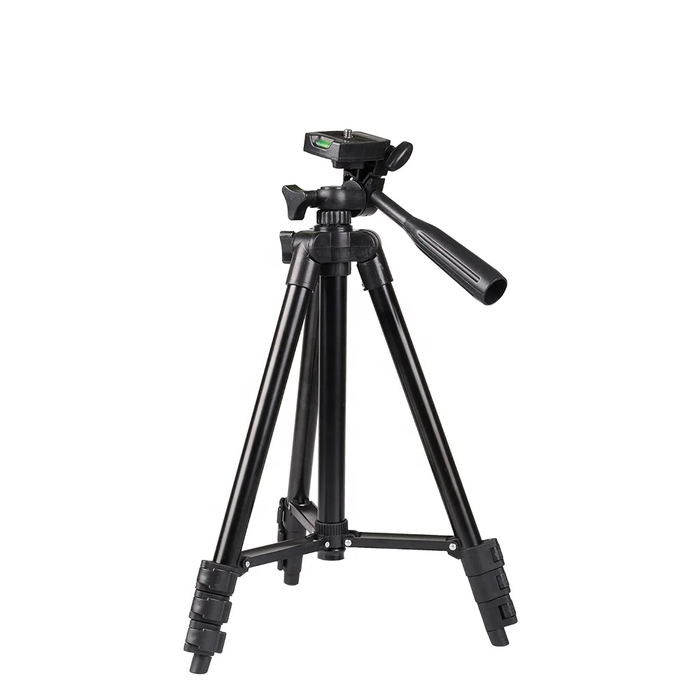 Professional Portable Aluminum Alloy Camera Tripod 3120 Tripod Stand for Smartphone Remote Selfie Stick, Black
Professional Portable Aluminum Alloy Camera Tripod 3120 Tripod Stand for Smartphone Remote Selfie Stick, Black