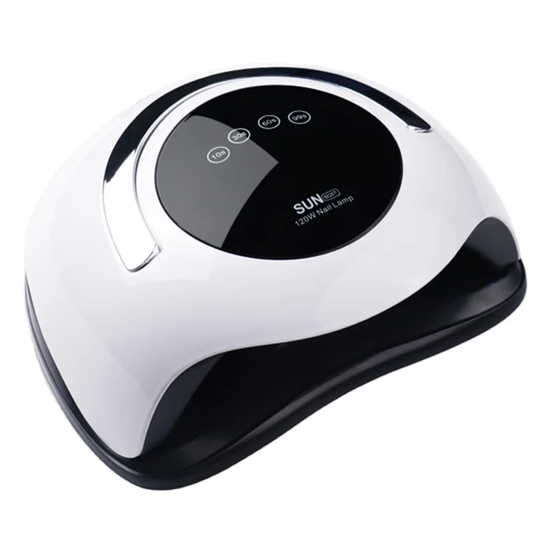 SUN BO5T 120W Drying Manicure Lamp Rechargeable Memory Function LCD Display Professional UV LED Nail Lamp Nails For Nail Art, Black
SUN BO5T 120W Drying Manicure Lamp Rechargeable Memory Function LCD Display Professional UV LED Nail Lamp Nails For Nail Art, Black