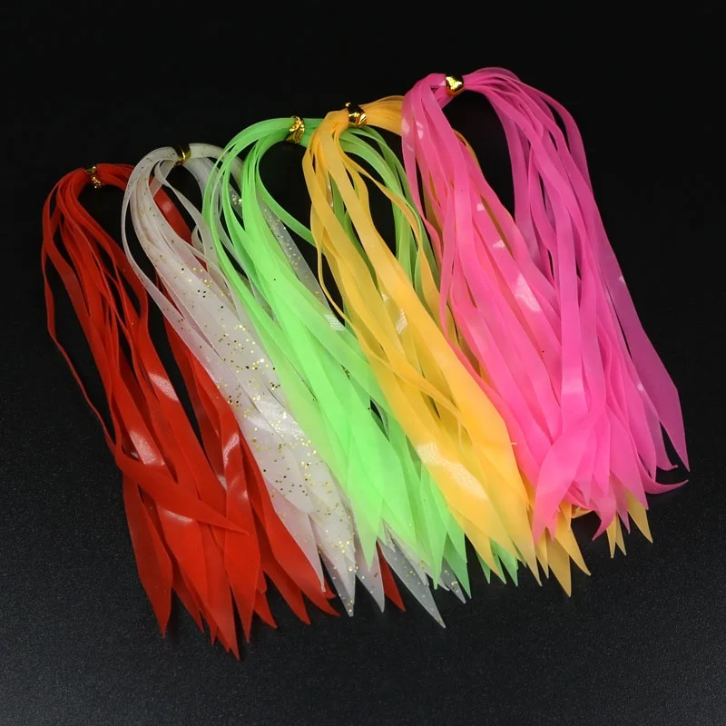 Silicone Fishing Lure Rubber Skirts Luminous Silicone Streamer Spinnerbait Buzzbait Rubber Jig Lures Material Squid Skirts, Red,white,green,orange,pink
Silicone Fishing Lure Rubber Skirts Luminous Silicone Streamer Spinnerbait Buzzbait Rubber Jig Lures Material Squid Skirts, Red,white,green,orange,pink