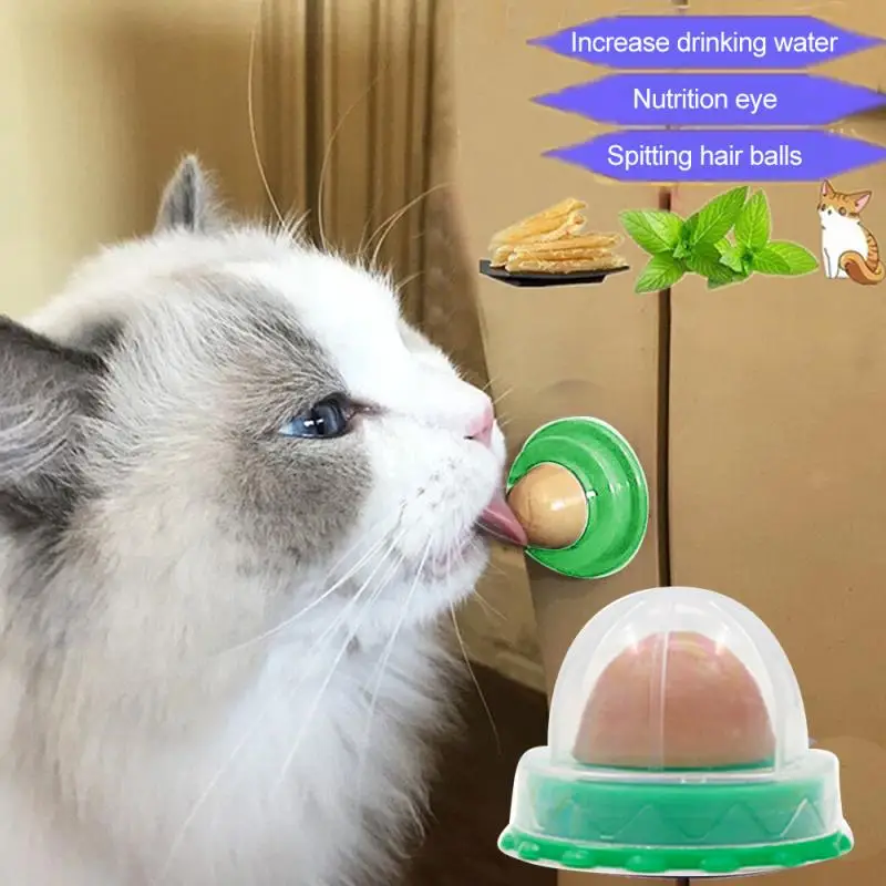 1PC Cat Catnip Toy Cat Ball Snacks Candy Natural Cat Treats Kitten Lickable Catnip Candy Ball Interactive Nutrition Energy Ball
1PC Cat Catnip Toy Cat Ball Snacks Candy Natural Cat Treats Kitten Lickable Catnip Candy Ball Interactive Nutrition Energy Ball