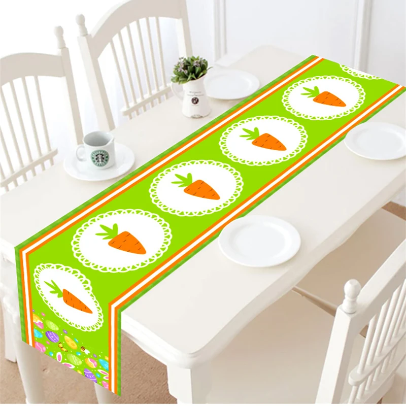 Happy 71 Inch Long Non Slip Linen Table Cloth Rabbit Egg Easter Table Runner For Spring Holiday Dining Decor
Happy 71 Inch Long Non Slip Linen Table Cloth Rabbit Egg Easter Table Runner For Spring Holiday Dining Decor