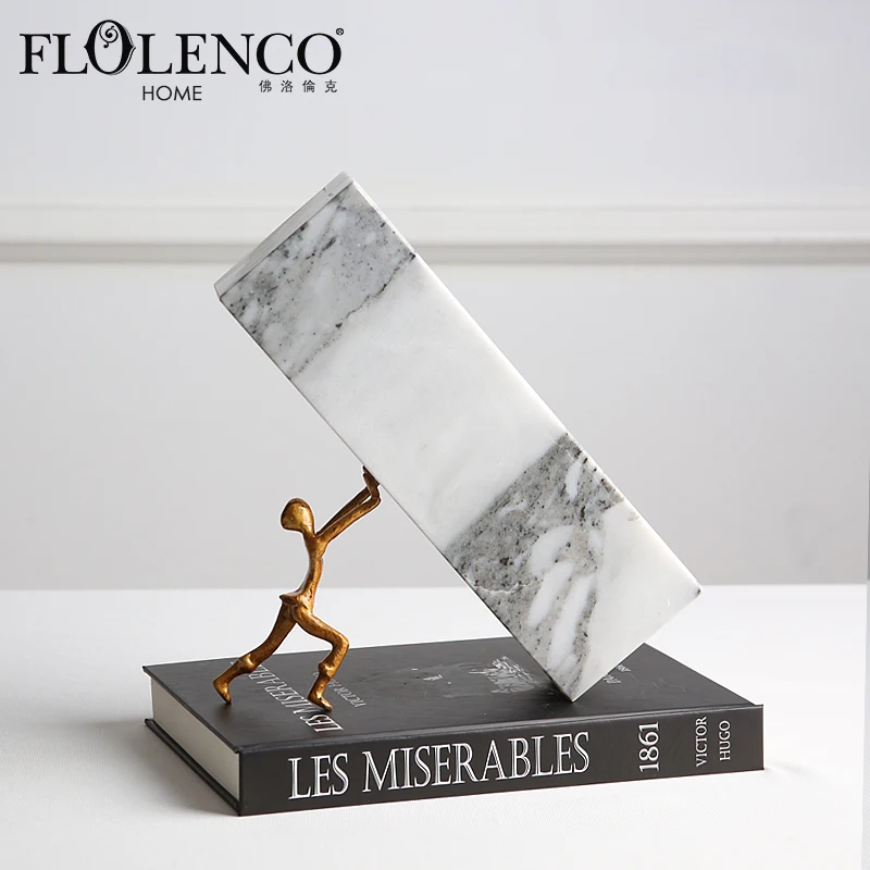 Novelty Home Decor Classic Art Office Interior Decoration Pushing Marble & Iron Ornament, Since the stones are all natural, the color will vary.
Novelty Home Decor Classic Art Office Interior Decoration Pushing Marble & Iron Ornament, Since the stones are all natural, the color will vary.