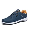 High Quality Rubber Sole Lace Up Fashion Comfortable Mens Casual Office Leather Shoes Sneakers