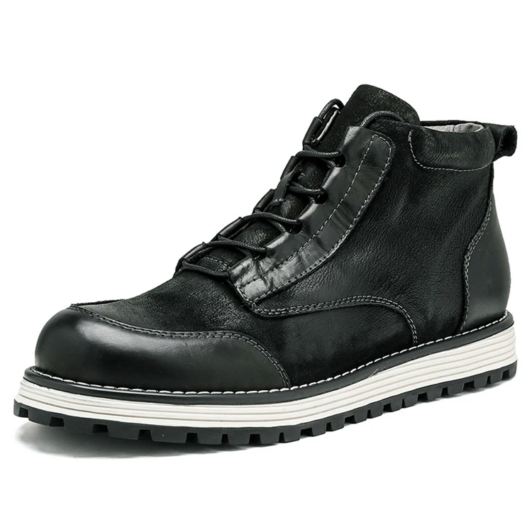 High quality low price custom cheap roman boots EVA leather + rubber men's leather boots, Brown
High quality low price custom cheap roman boots EVA leather + rubber men's leather boots, Brown