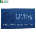 Custom design damask with diamond yarn woven clothing label for woven labels clothing