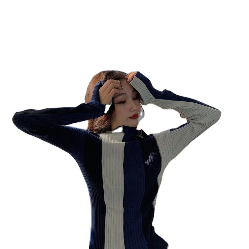 pullovers casual autumn striped fashion brand long sleeve woman sweater ins Slim off shoulder knitted ladies tops moda feminina
pullovers casual autumn striped fashion brand long sleeve woman sweater ins Slim off shoulder knitted ladies tops moda feminina