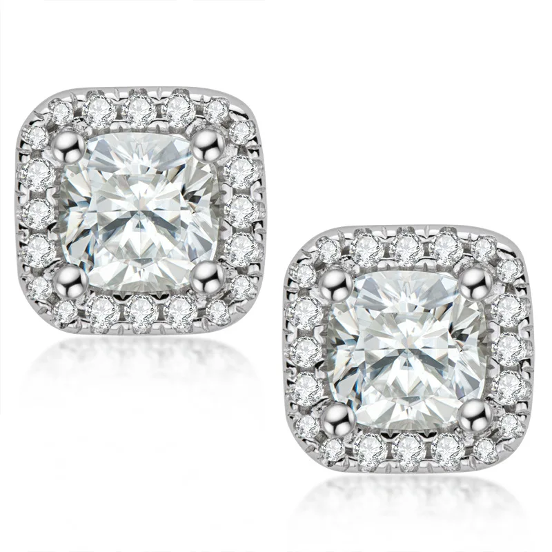 luxury 1 carat 925 silver vvs moissanite pendant stud earrings jewelry, Picture color
luxury 1 carat 925 silver vvs moissanite pendant stud earrings jewelry, Picture color