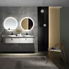 large bathroom cabinet in american style/double sink stainless steel bathroom vanity 1880mm long