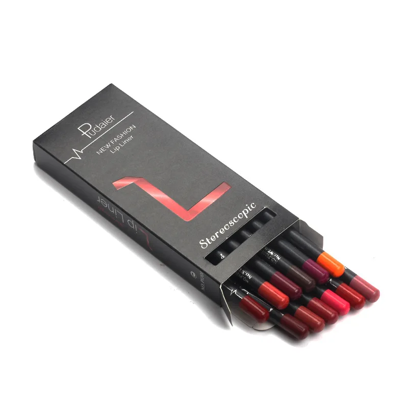 12 Colors/Set Sexy Matte Lip Stick Lipliner Lip Liner Pencil Matt Nude Lipsliner Pen Set Beauty Makeup Tool Cosmetic
12 Colors/Set Sexy Matte Lip Stick Lipliner Lip Liner Pencil Matt Nude Lipsliner Pen Set Beauty Makeup Tool Cosmetic