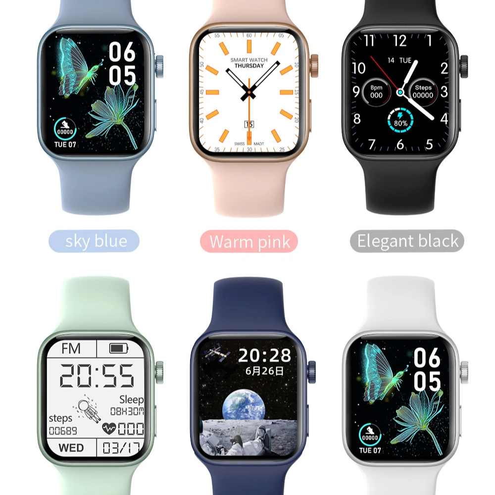 IWO Z36 Smart Watch Series 7 DIY Face Fitness Blood Pressure Man Women Smartwatch, Black white
IWO Z36 Smart Watch Series 7 DIY Face Fitness Blood Pressure Man Women Smartwatch, Black white