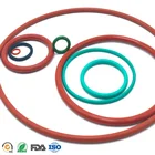 Standard and customized Oil Proof NBR / VMQ / FKM Sealing Rubber O Ring