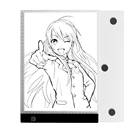 Led Drawing Tracing Pad JSK A4-1 Tracing Lightbox For Animation