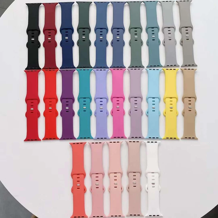 25 Colors Rubber Strap Sport Silicone Watch Band For Apple Watch Replacement Strap 5 6 Band 40mm, 25 kinds
25 Colors Rubber Strap Sport Silicone Watch Band For Apple Watch Replacement Strap 5 6 Band 40mm, 25 kinds