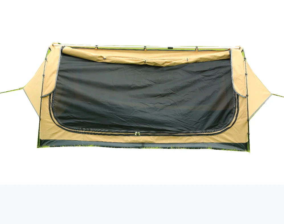 Customized hiking Outdoor camping Waterproof canvas swag tent Travelling Double Swag Tent 10 - 999 pieces