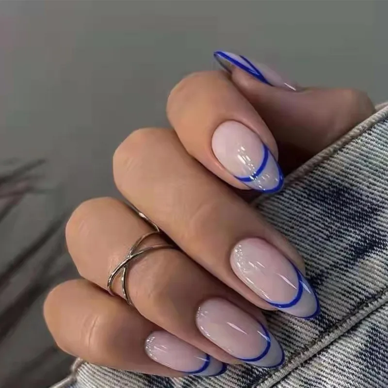 Medium Length Almond Press on Nails with Designs Artificial ABS Nails for Nail Art Manicure Decoration, As picture
Medium Length Almond Press on Nails with Designs Artificial ABS Nails for Nail Art Manicure Decoration, As picture