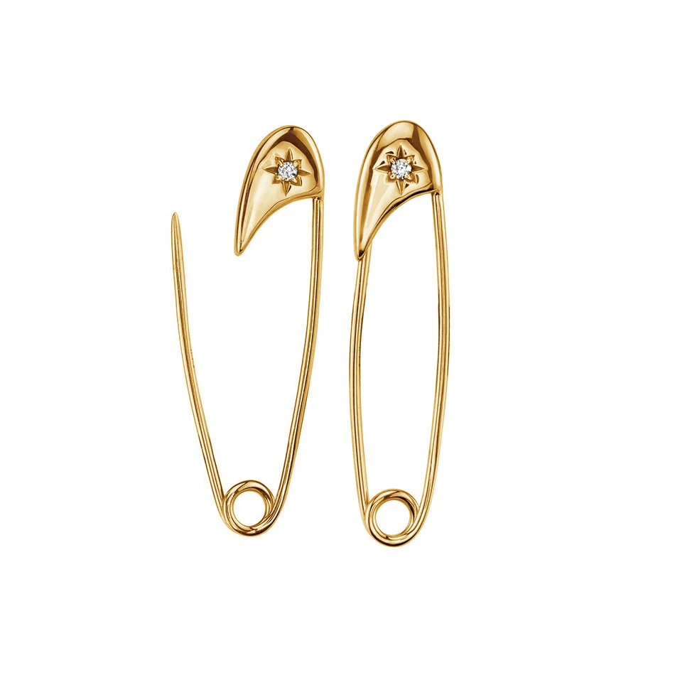 hot sale 925 sterling silver women jewelry 18k gold plated large cubic zircon minimalist star safety pin earrings
hot sale 925 sterling silver women jewelry 18k gold plated large cubic zircon minimalist star safety pin earrings