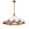 rose gold deluxe desgin suspension chandelier lamp for poland market
