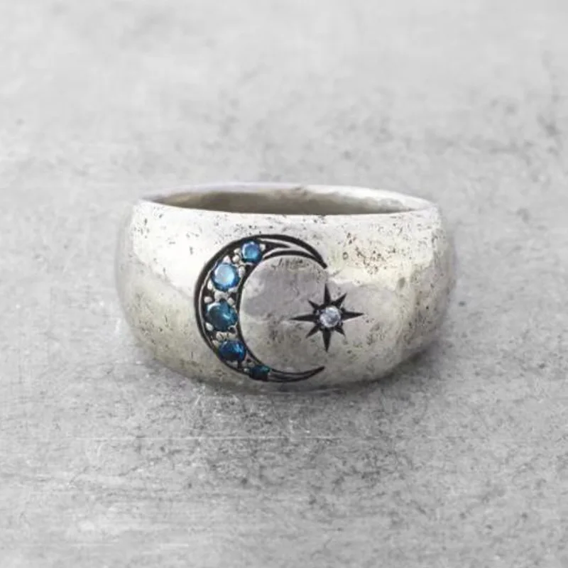 Simple Wedding Ring Couple Fashion Sun Moon Inlaid Zircon Ring Birthday Gift 2021 Retro Trendy Matching Jewelry Women
Simple Wedding Ring Couple Fashion Sun Moon Inlaid Zircon Ring Birthday Gift 2021 Retro Trendy Matching Jewelry Women