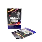 jagged plain back middle sealed candy packaging aluminum foil baggies