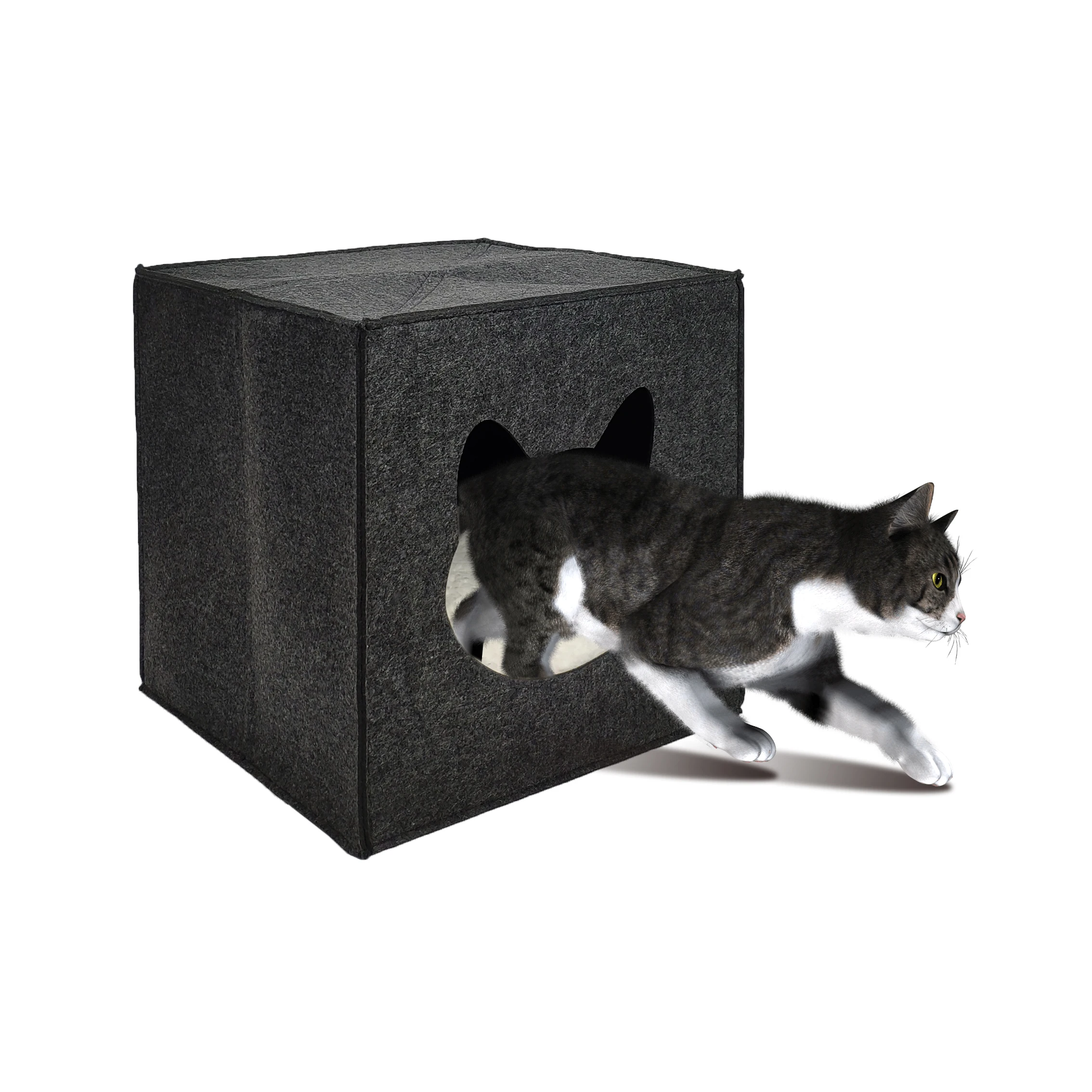 Durable Machine Washable Cat Cave with Bed and Pillow Foldable Cat Houses for Indoor Cats
Durable Machine Washable Cat Cave with Bed and Pillow Foldable Cat Houses for Indoor Cats