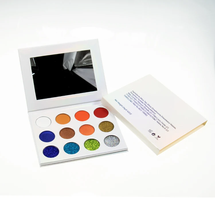 Fashion Eyeshadow Palette 12 Colors Matte Eye Shadow Palette Private Label Glitter Eye Shadow Nude Makeup Set Cosmetics Pigment, Multi-color
Fashion Eyeshadow Palette 12 Colors Matte Eye Shadow Palette Private Label Glitter Eye Shadow Nude Makeup Set Cosmetics Pigment, Multi-color