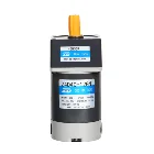 Easy control Reversible Electric DC 60W 90mm frame Gear Motor with Eccentric Output Shaft, Gearbox ratio 10:1-18:1