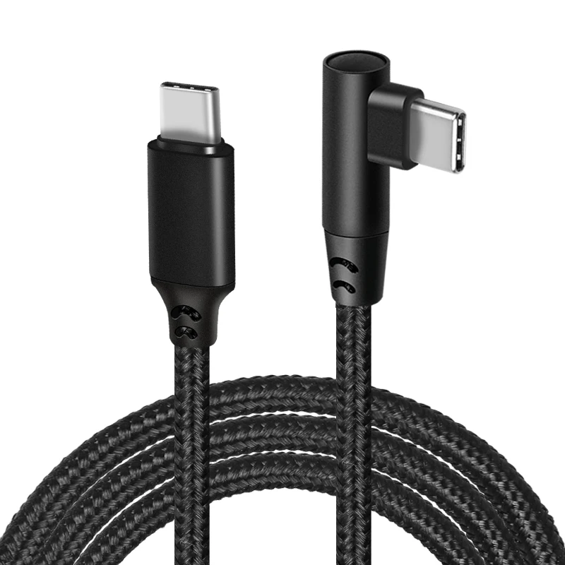 2021 New Trend Nylon braid type c PD quick charging Cable USB c 90 Degree L shape Right Angle Cable for Smart Phone Game Charge
2021 New Trend Nylon braid type c PD quick charging Cable USB c 90 Degree L shape Right Angle Cable for Smart Phone Game Charge