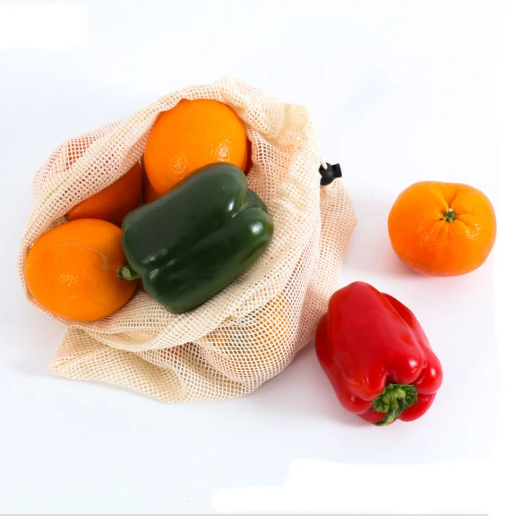 Low moq custom organic cotton mesh shopping drawstring bags for fruits and vegetables, Beige
Low moq custom organic cotton mesh shopping drawstring bags for fruits and vegetables, Beige