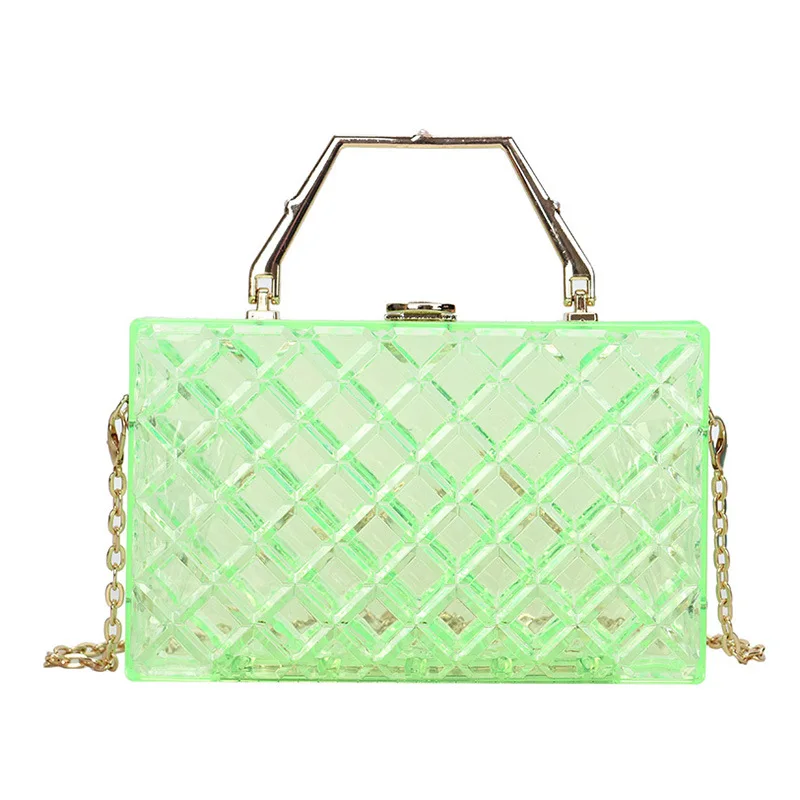 New Fashion Women Evening Bag Lattice Acrylic Purses and Handbags Luxury Party Wedding Bags Casual Box Clutch, Clear
New Fashion Women Evening Bag Lattice Acrylic Purses and Handbags Luxury Party Wedding Bags Casual Box Clutch, Clear
