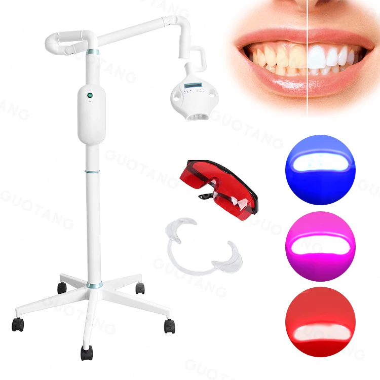 Wholesale Profesonal Professional Hot Sale 3 Colors Dental Led Clod Light Lamp Teeth Whitening Machine With Red Abd Blue, White 
Wholesale Profesonal Professional Hot Sale 3 Colors Dental Led Clod Light Lamp Teeth Whitening Machine With Red Abd Blue, White