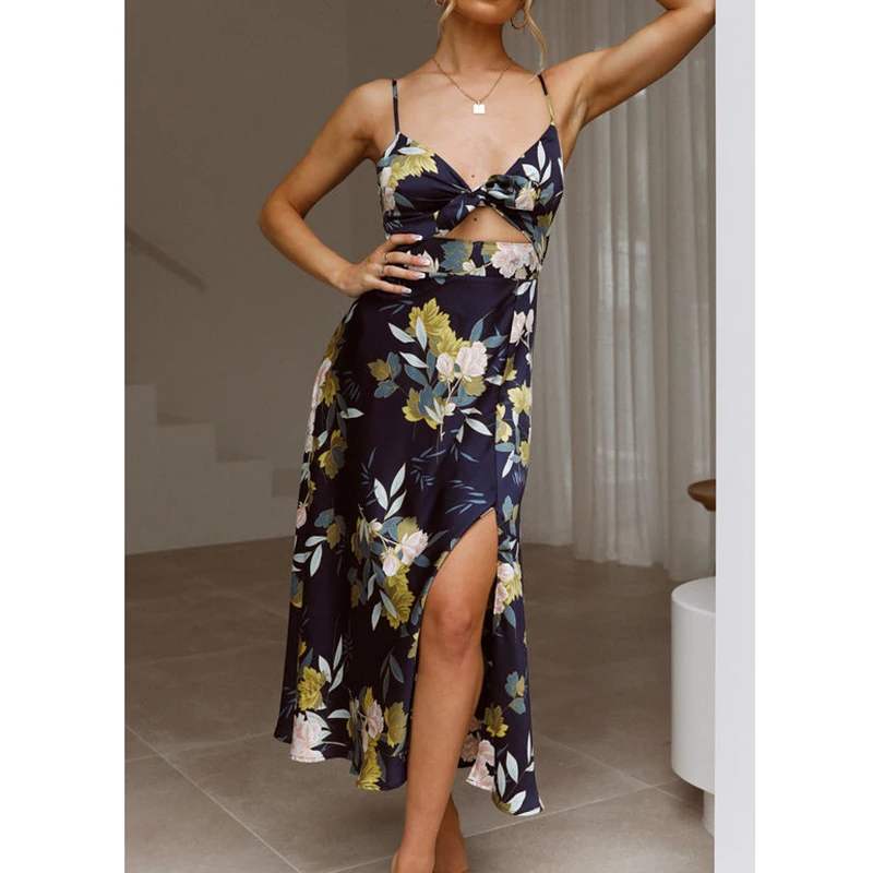 Newest fashion ladies spring summer A-line skirt backless casual elegant women floral dresses
Newest fashion ladies spring summer A-line skirt backless casual elegant women floral dresses