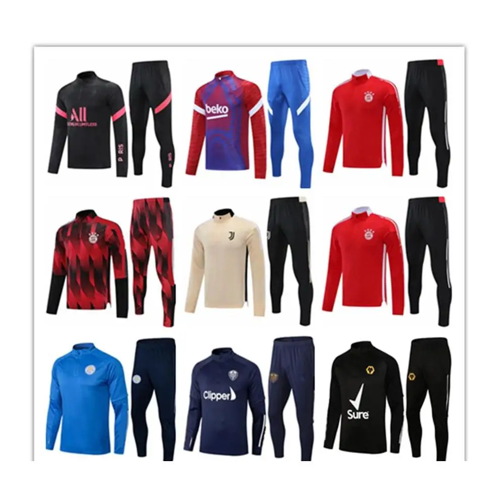 2021 2022 Mens Football Jersey Tracksuit Kits 21 22 Men Training Suit Soccer Jerseys Tracksuits Jacket Jogging Sets Survetement
2021 2022 Mens Football Jersey Tracksuit Kits 21 22 Men Training Suit Soccer Jerseys Tracksuits Jacket Jogging Sets Survetement