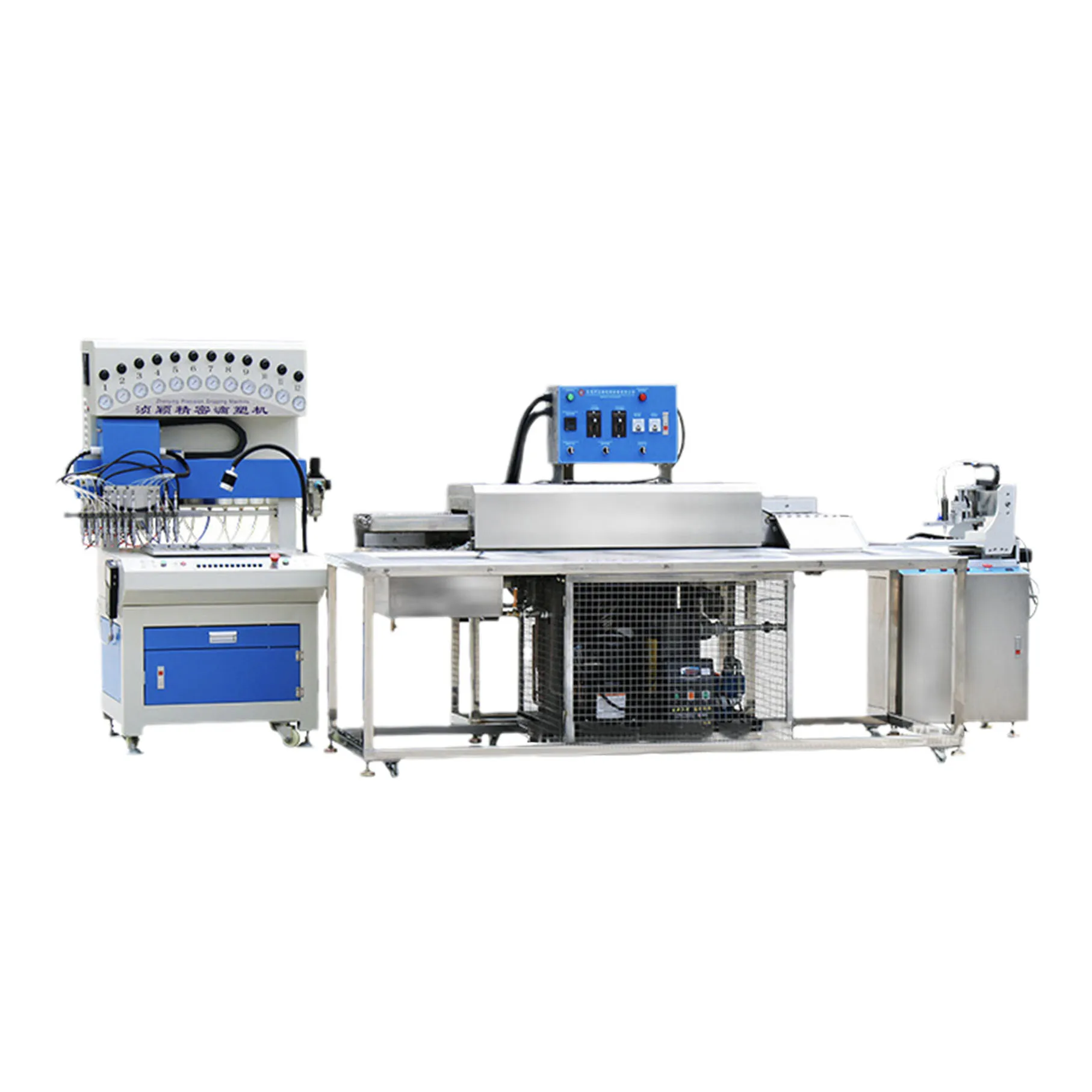 Energy Saving PVC And Silicone Automatic Production Line Silicon Cup Pads And PVC Sliders Making Machine
Energy Saving PVC And Silicone Automatic Production Line Silicon Cup Pads And PVC Sliders Making Machine