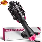 Professional Ionic Salon Electric Straightening Straightener Diffuser Dryer Hot Air Brush Hair Comb Styler HB02A