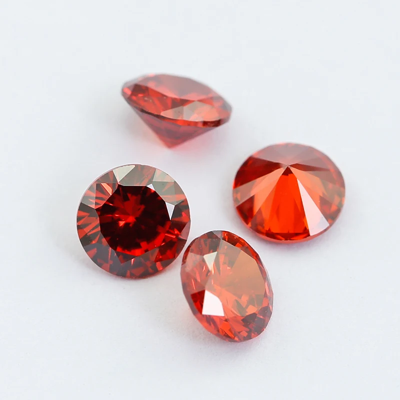Hot sale round shape 6mm loose synthetic gemstone price