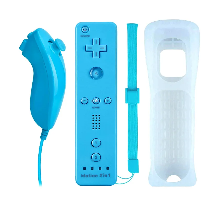 For Nintendo Wii 2in1 remote built-in motion plus controller with silicone sleeve and strap, Red/pink/black/white/blue,etc
For Nintendo Wii 2in1 remote built-in motion plus controller with silicone sleeve and strap, Red/pink/black/white/blue,etc