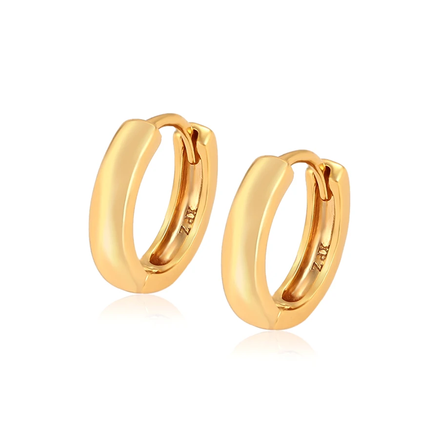 80318 Xuping wholesale simple ladies jewelry 24k gold color plated hoop design earrings
80318 Xuping wholesale simple ladies jewelry 24k gold color plated hoop design earrings