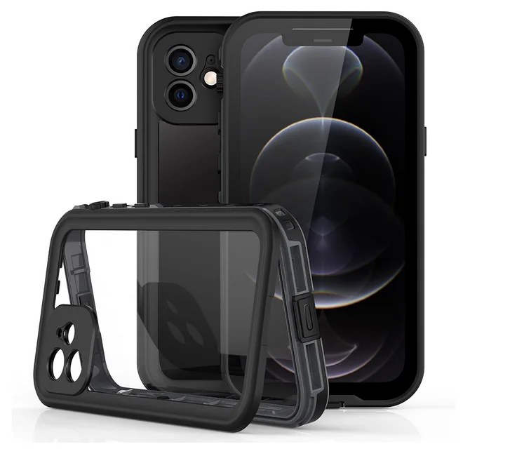 For Iph12 Pro Max Waterproof Case Anti-shock, Anti-fall Waterproof Mobile Phone Cases IP68 For Iph12 Pro Max 11 Max Mobile cover
For Iph12 Pro Max Waterproof Case Anti-shock, Anti-fall Waterproof Mobile Phone Cases IP68 For Iph12 Pro Max 11 Max Mobile cover
